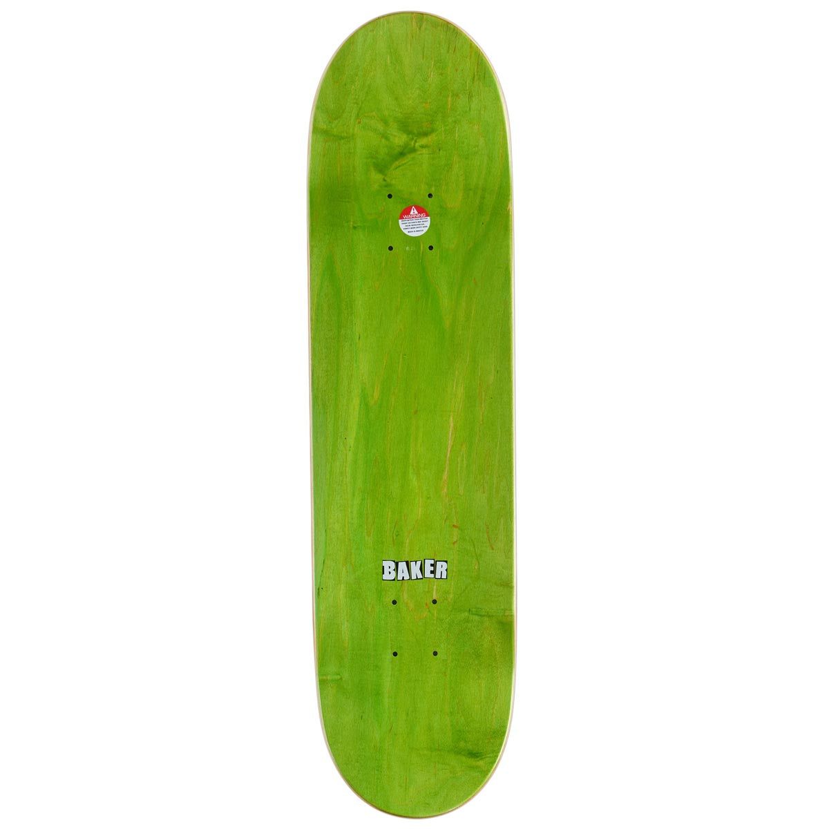 Baker Spanky Shikaka Skateboard Deck - Black - 8.25