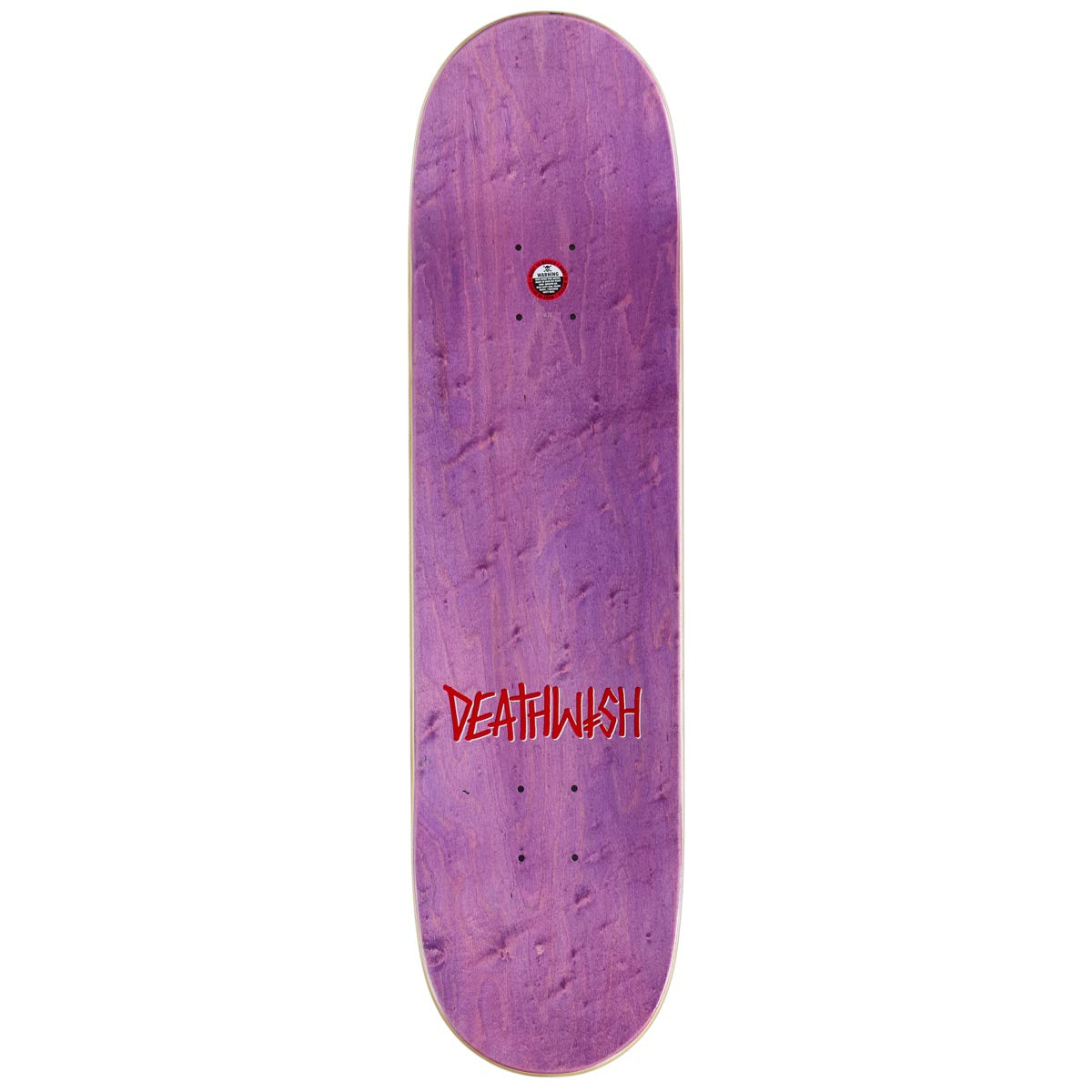 Deathwish Gang Logo University Skateboard Deck - 8.25