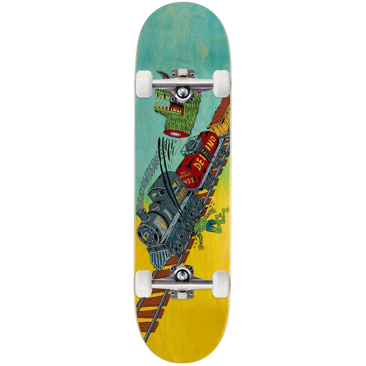 Deathwish Pedro Full Heat Skateboard Complete - 8.38