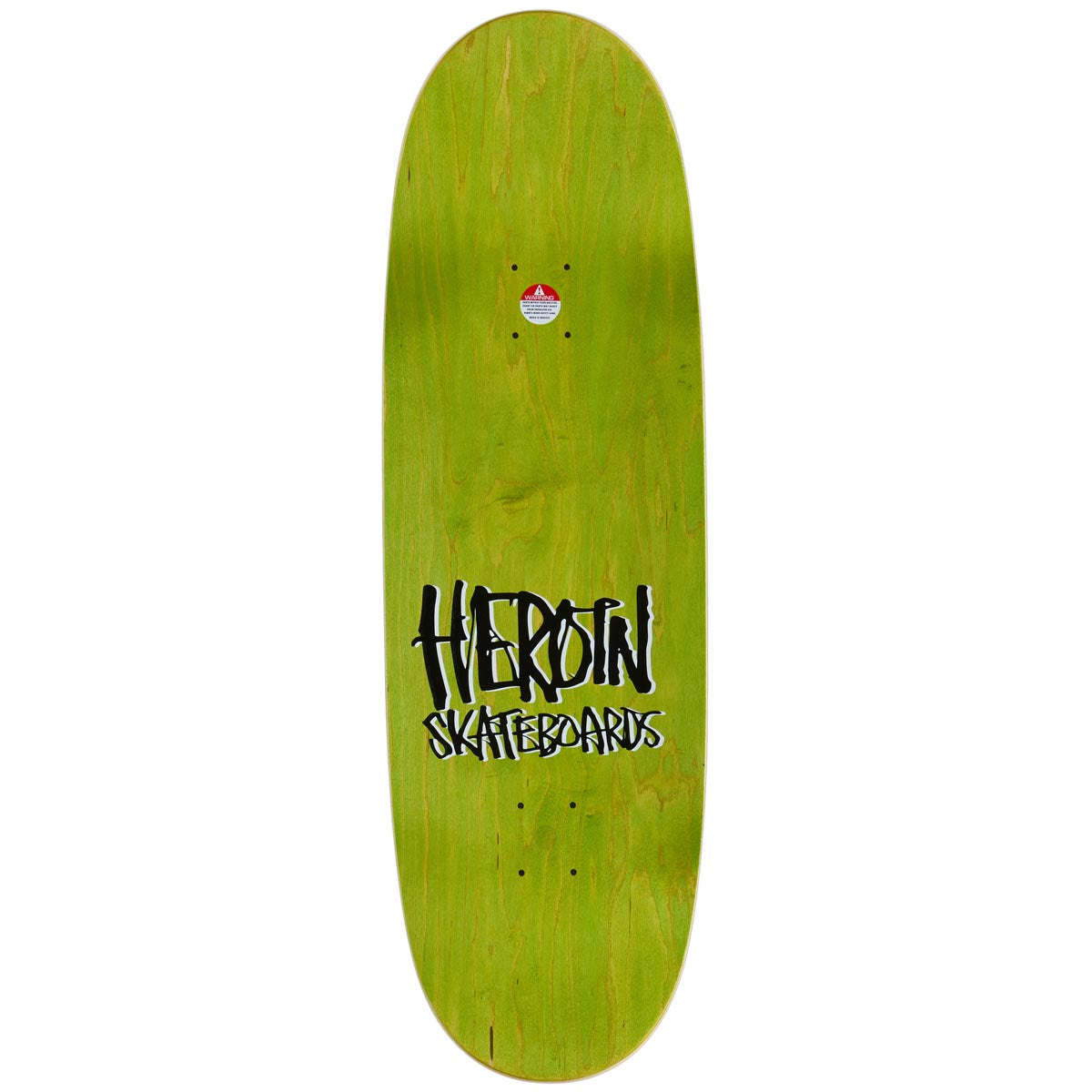 Heroin Very Big Holo Egg Skateboard Deck - 10.00