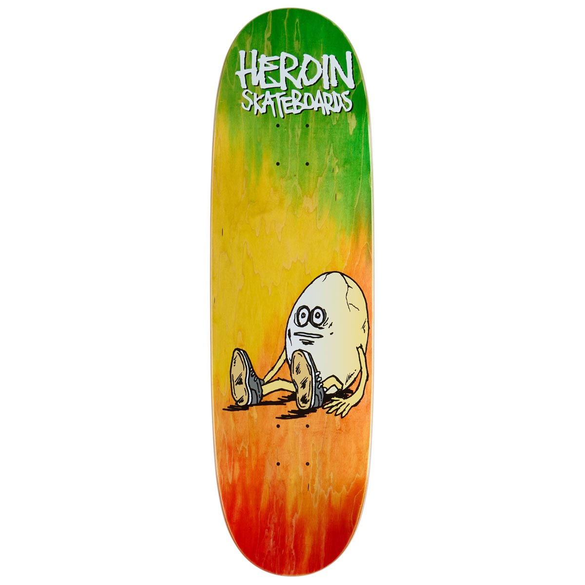 Heroin Rainbow Egg Skateboard Deck - 9.125