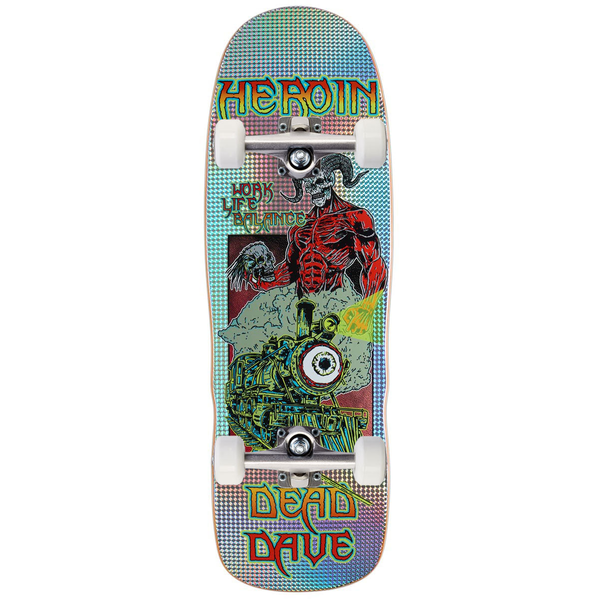 Heroin Dead Dave Hellscape Skateboard Complete - 10.10