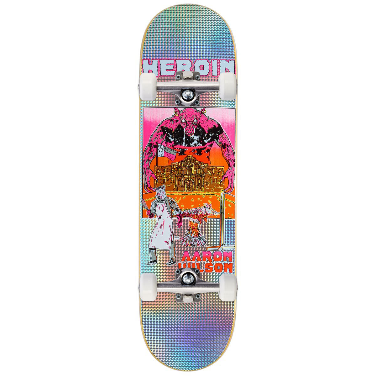 Heroin Wilson Hellscape Skateboard Complete - 8.50