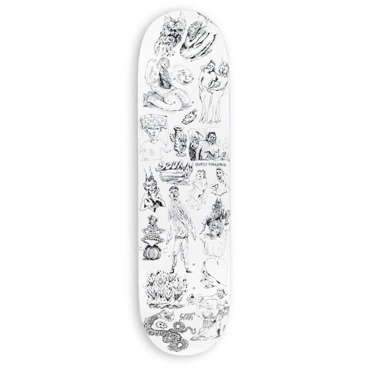 Sour Solution Gustav Sketchbook Skateboard Deck - 8.25