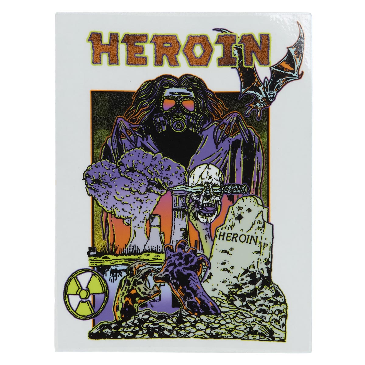 Heroin Houghton Hellscape Sticker image 1