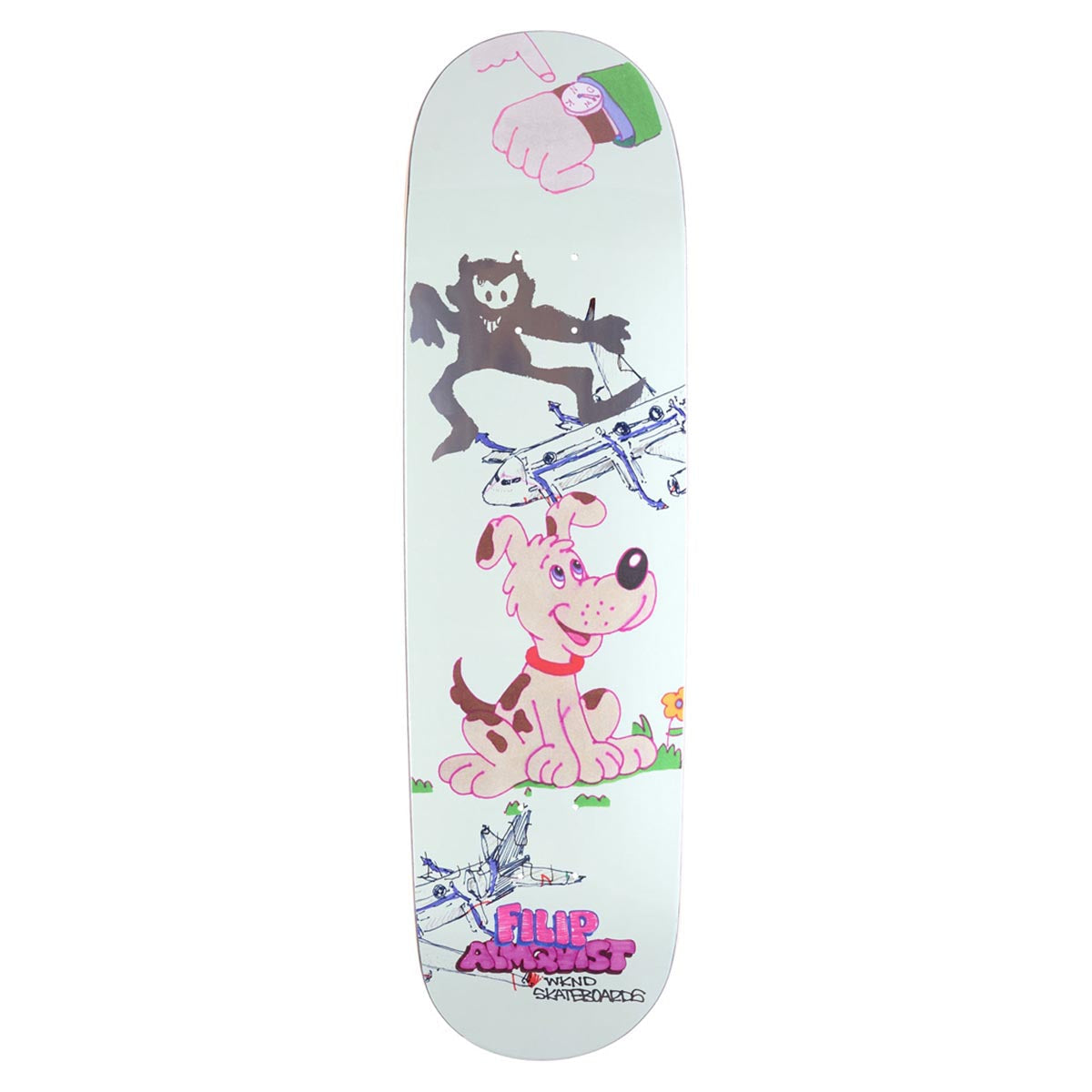 WKND Rex Filip Almqvist Skateboard Deck - 8.60