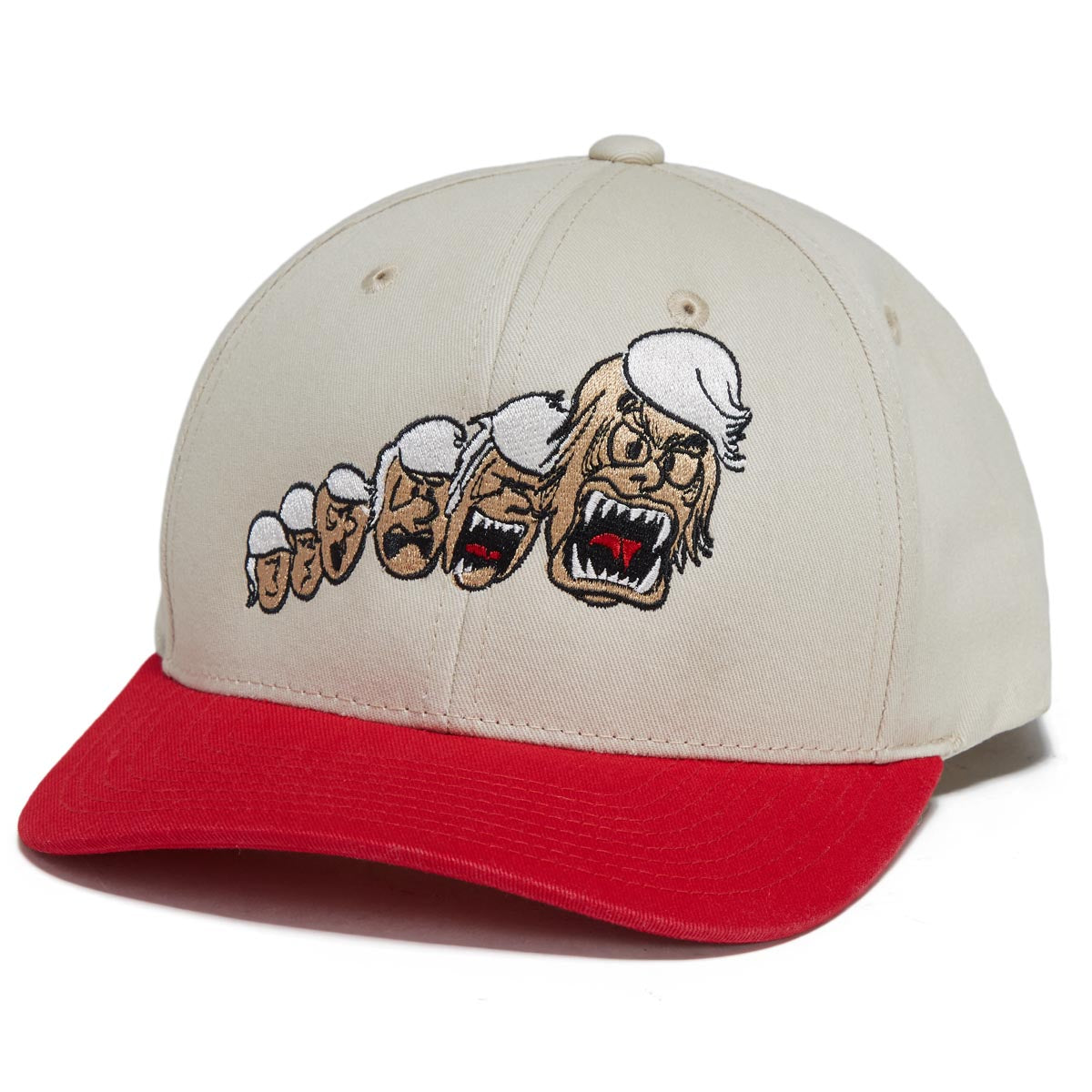 Less Than Local Tummy Ache Hat - White/Red image 1