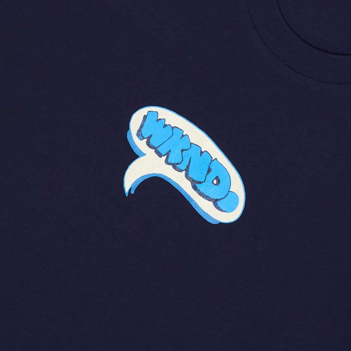 WKND Speech T-Shirt - Navy image 2