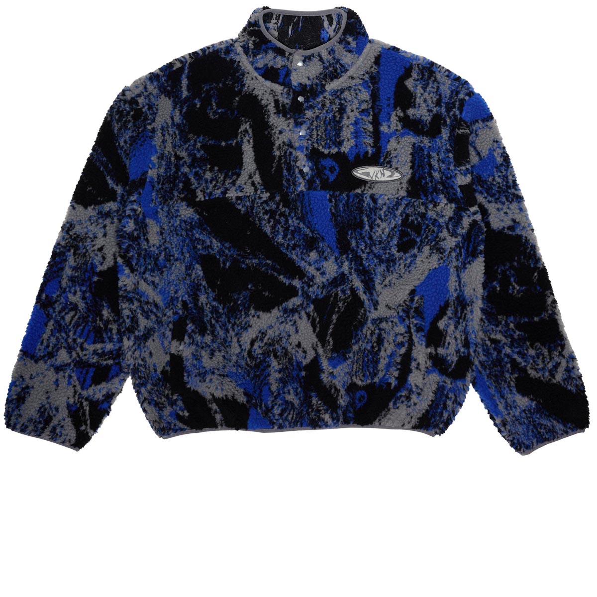 WKND Temple Fleece Jacket - Camo Black image 1