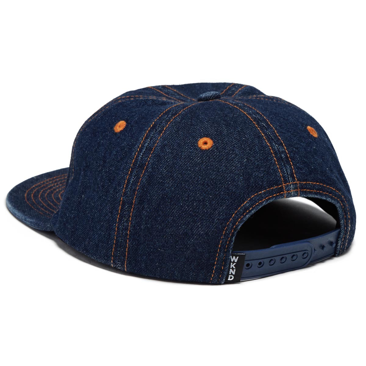 WKND Fishbone 6 Panel Hat - Blue image 2