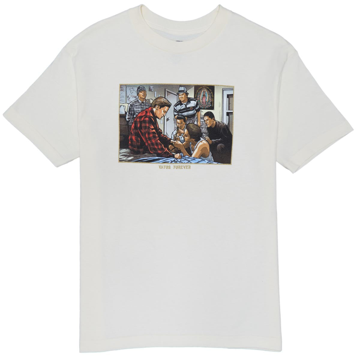 DGK Vatos Forever T-Shirt - Cream image 1