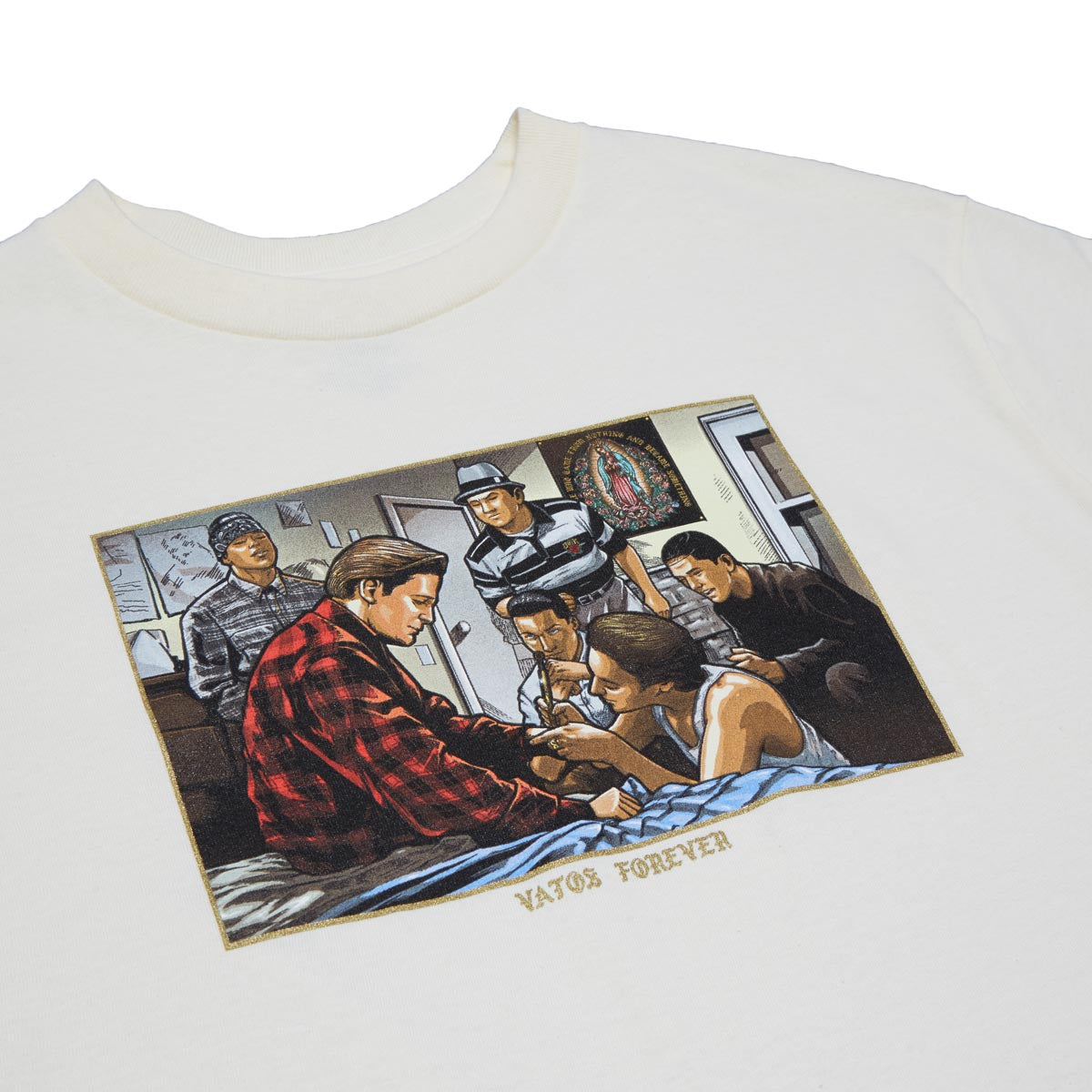 DGK Vatos Forever T-Shirt - Cream image 2