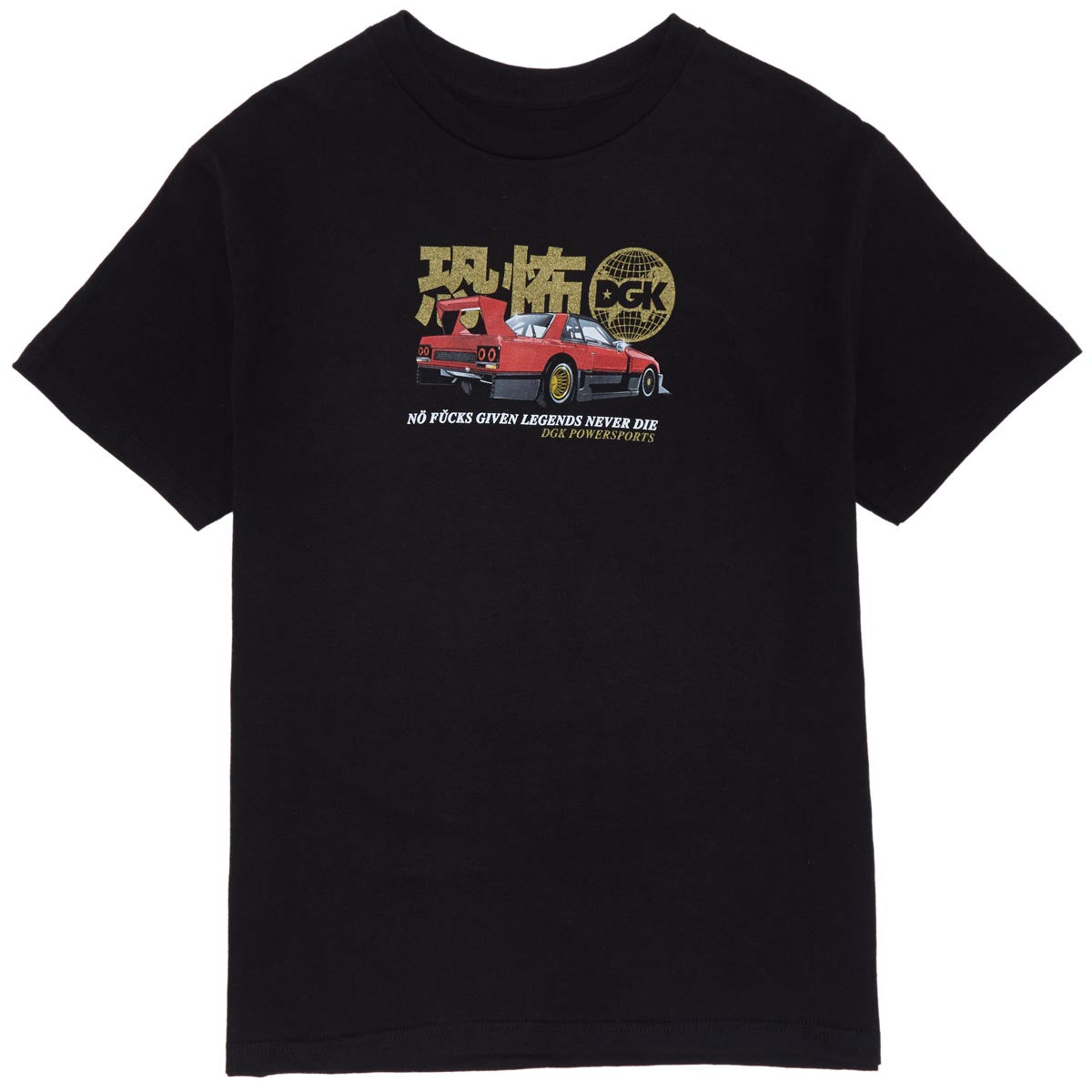 DGK Tarmac Terror T-Shirt - Black image 1