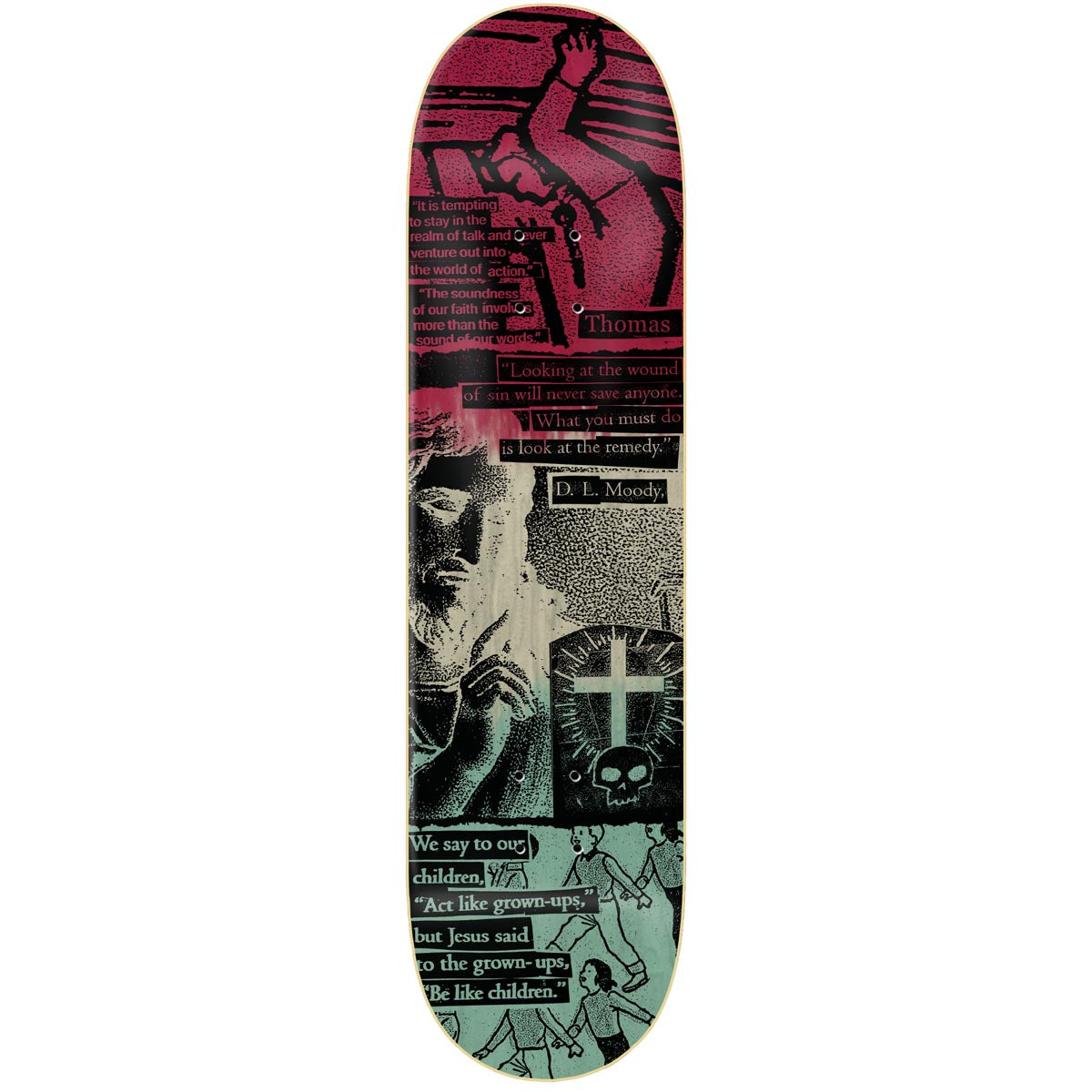 Zero Versus Thomas Skateboard Deck - 8.25