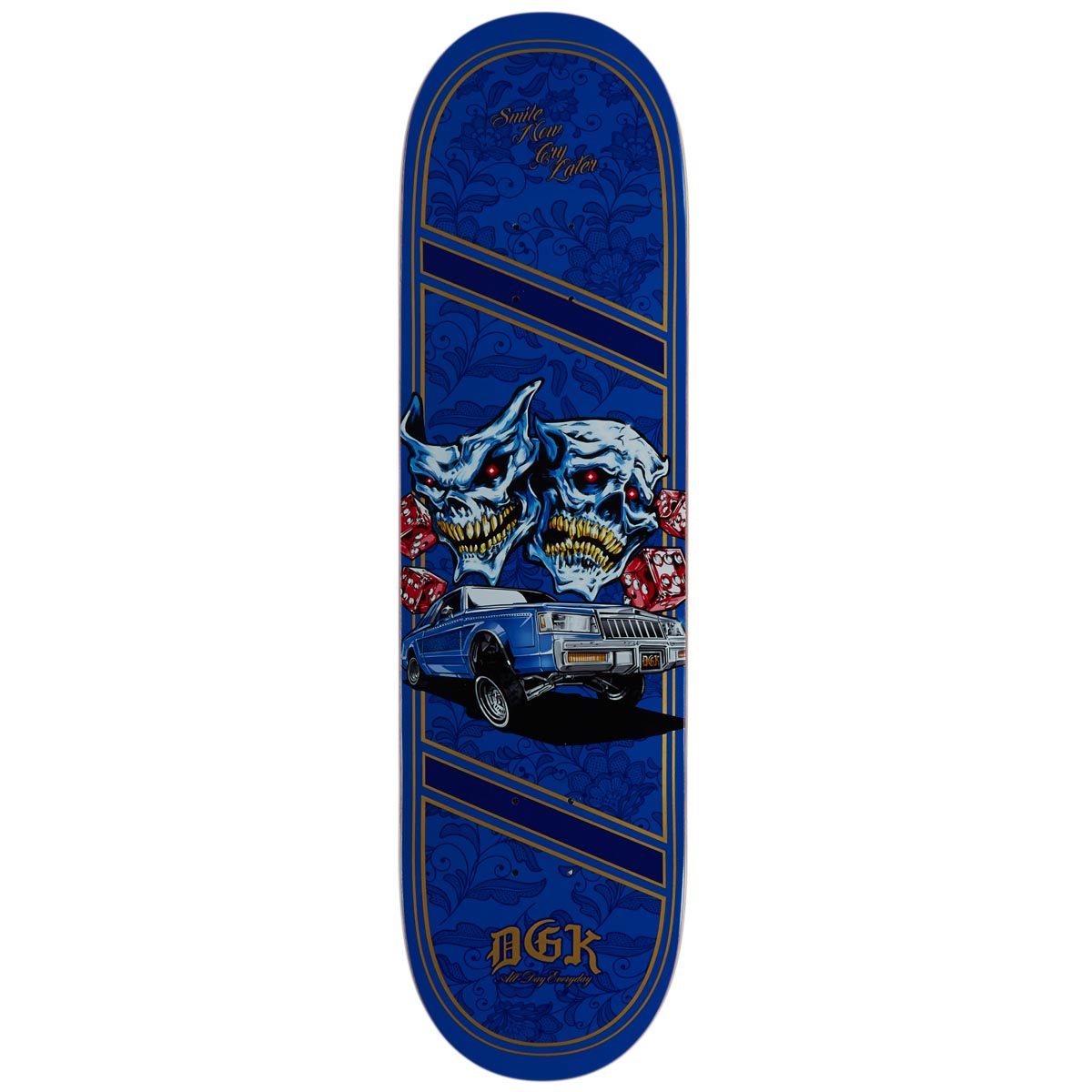 DGK Night Moves Skateboard Deck - 8.38