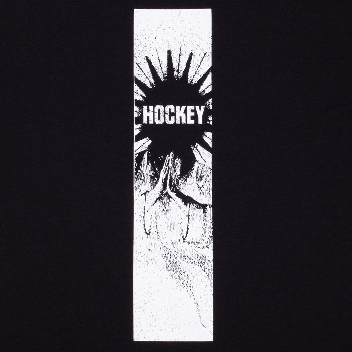 Hockey Prayer T-Shirt - Black image 2