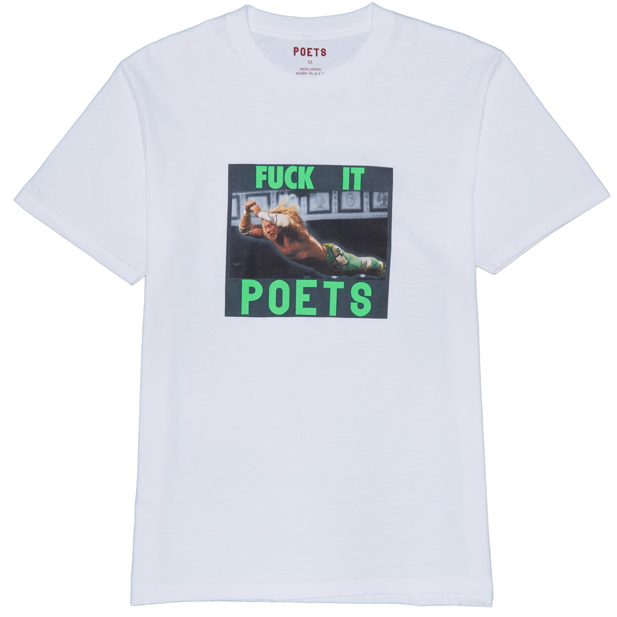 Poets Fuck It T-Shirt - White image 1