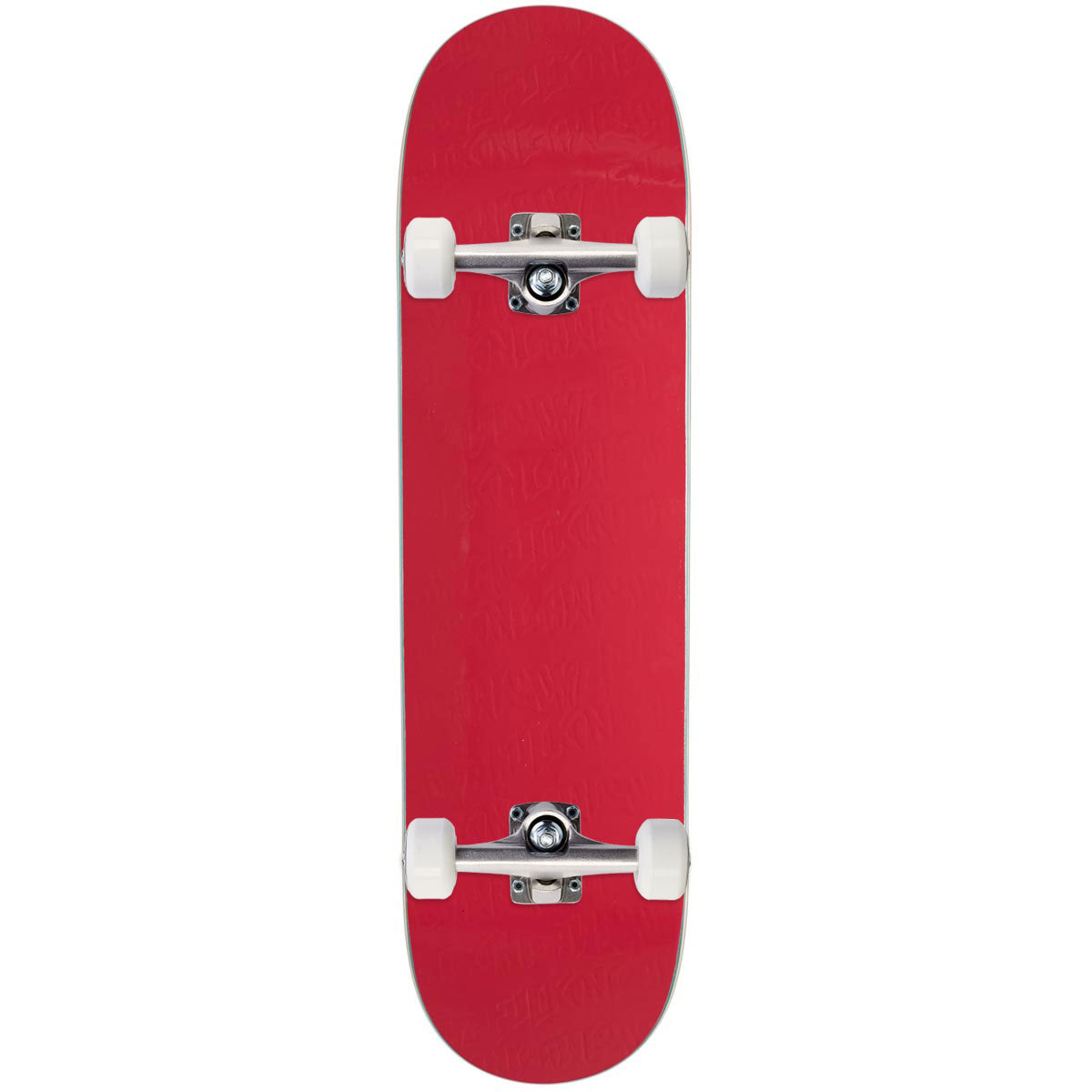 Fucking Awesome Pink Stamp Embossed Skateboard Complete - 8.18