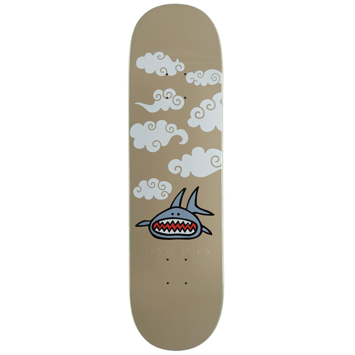 Frog Shark Jesse Alba Skateboard Deck - 8.38