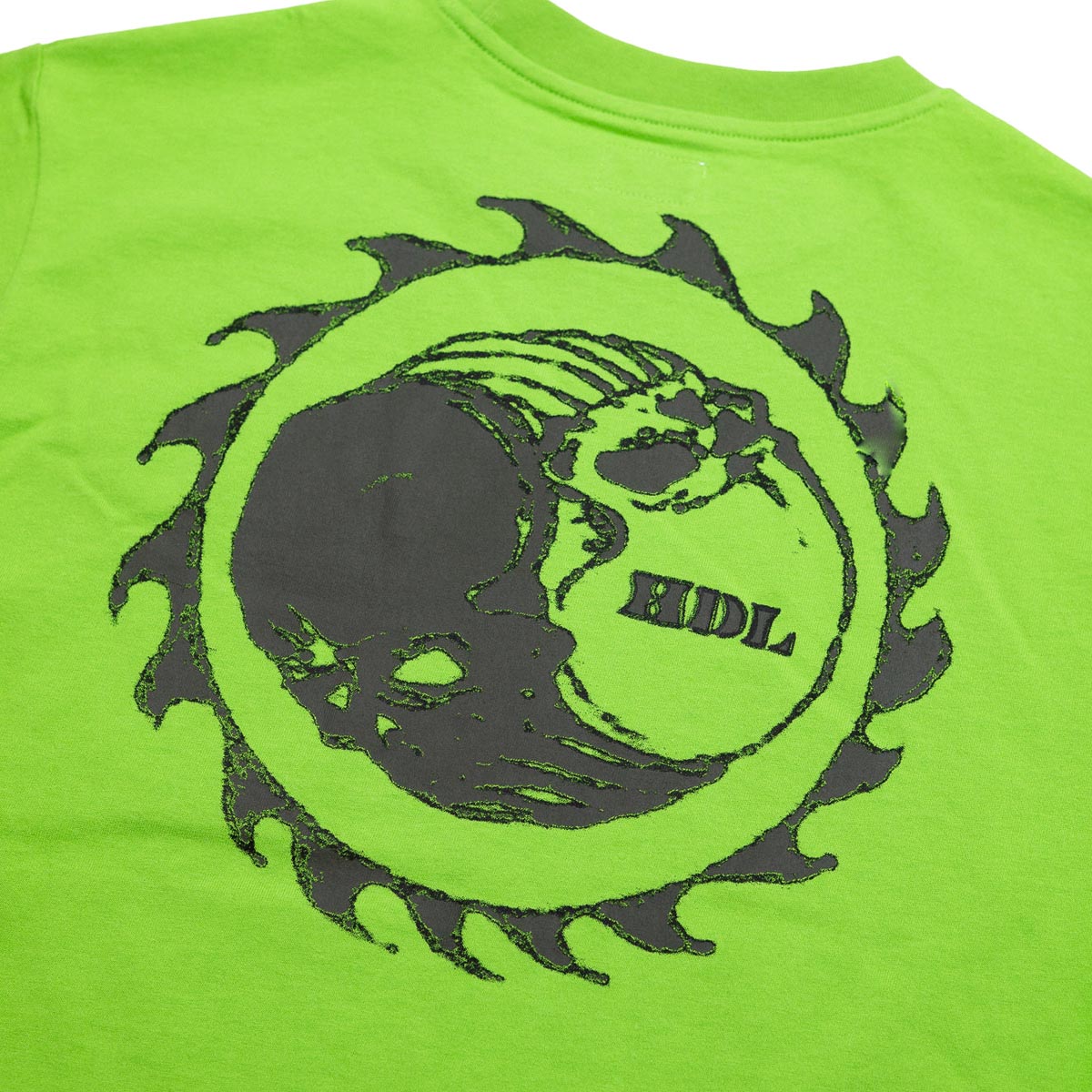 Hoddle Thunderdome Pocket T-Shirt - Lime image 4