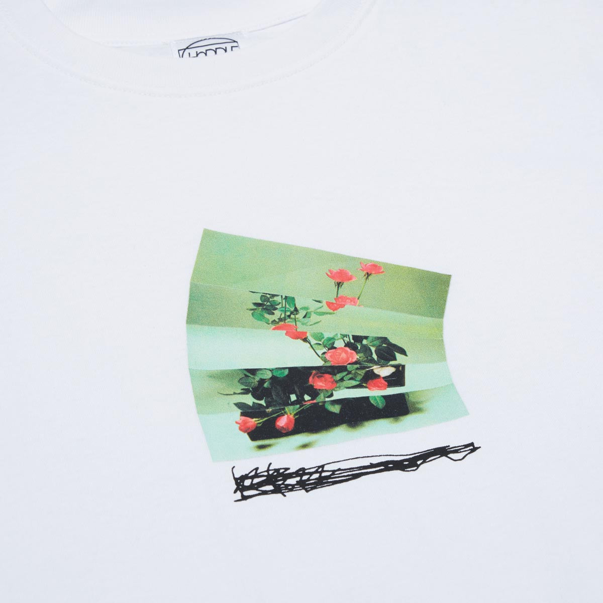 Hoddle Flowers T-Shirt - White image 2