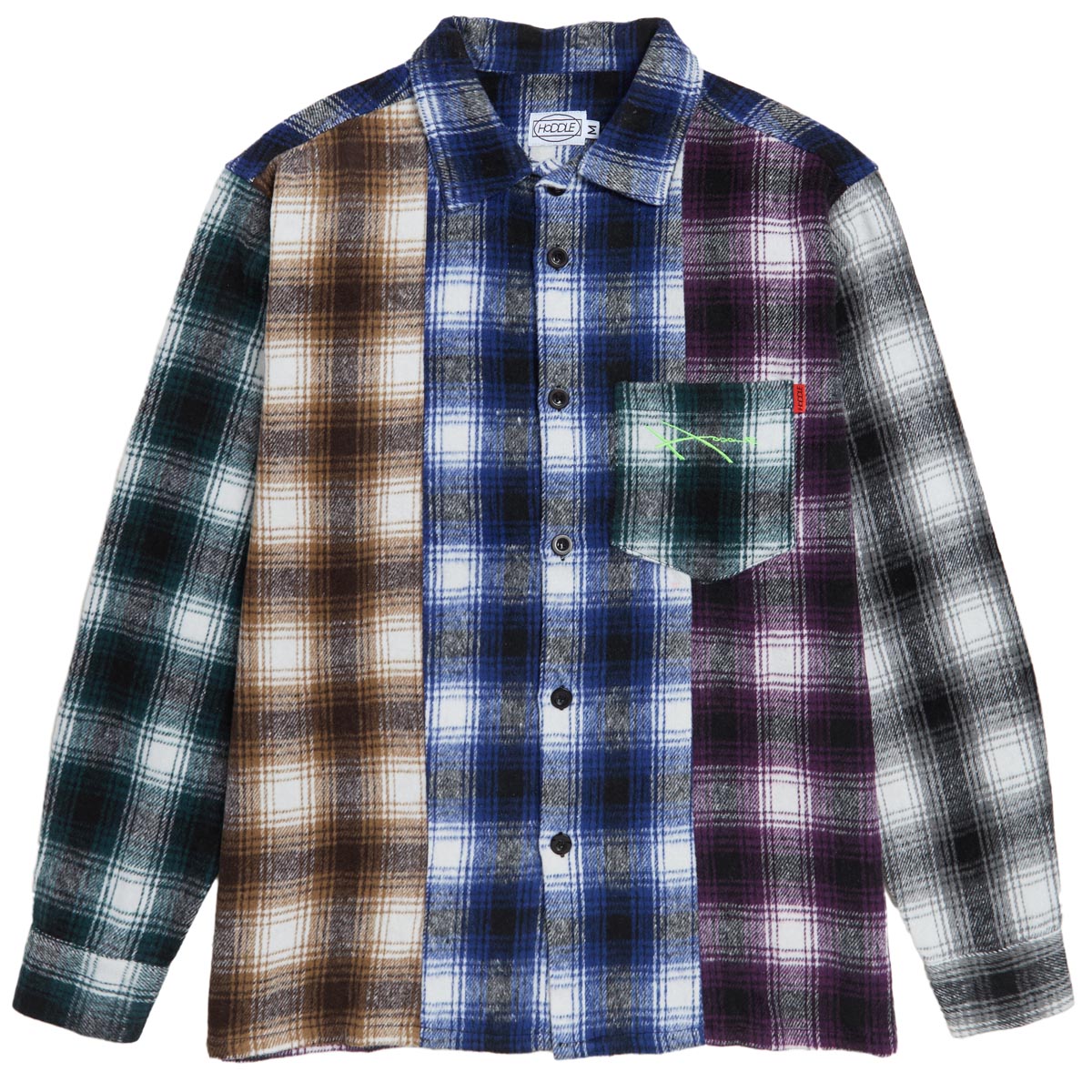 Hoddle Spectrum Flannel Shirt - Multi image 1