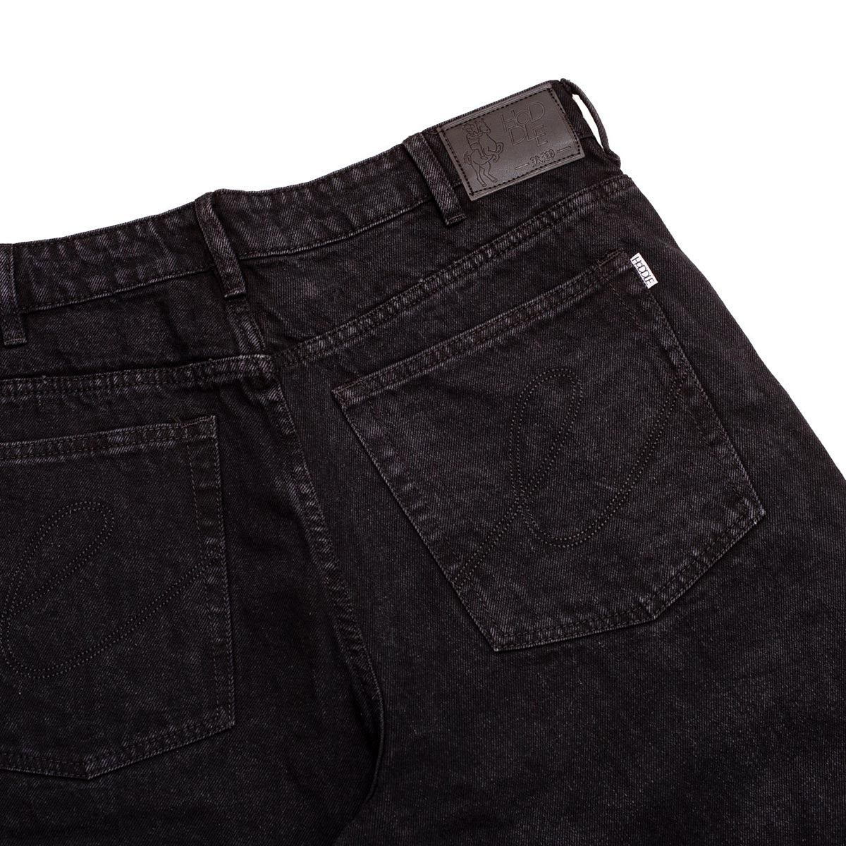 Hoddle 16oz Ranger Jeans - Black/Black image 4