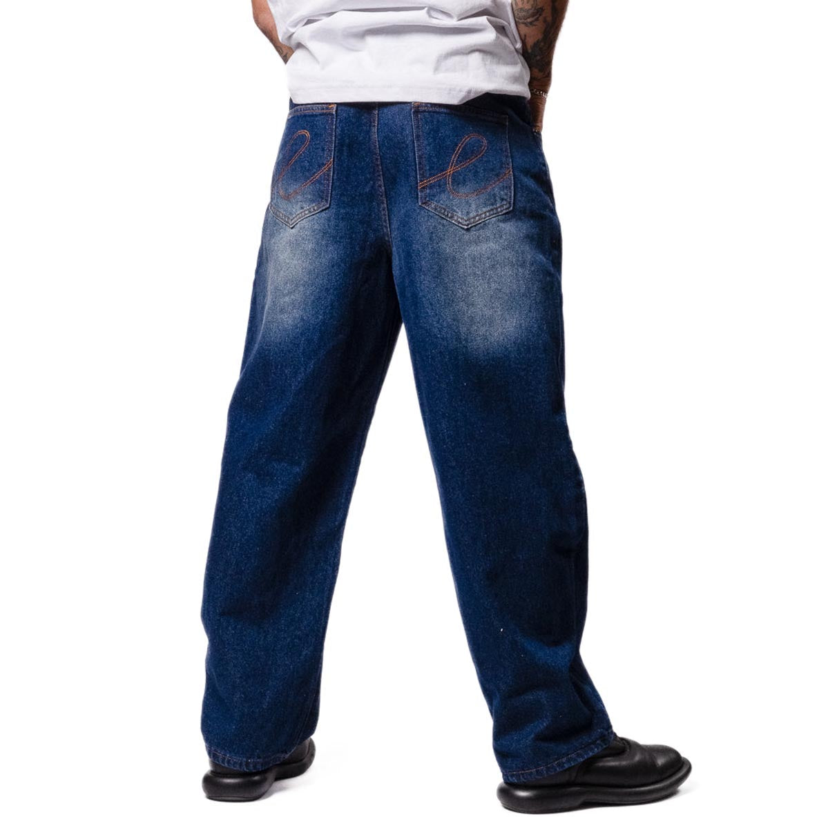 Hoddle 16oz Ranger Jeans - Faded Indigo image 2