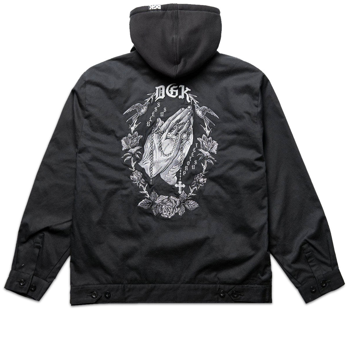 DGK Santo Jacket - Black image 1