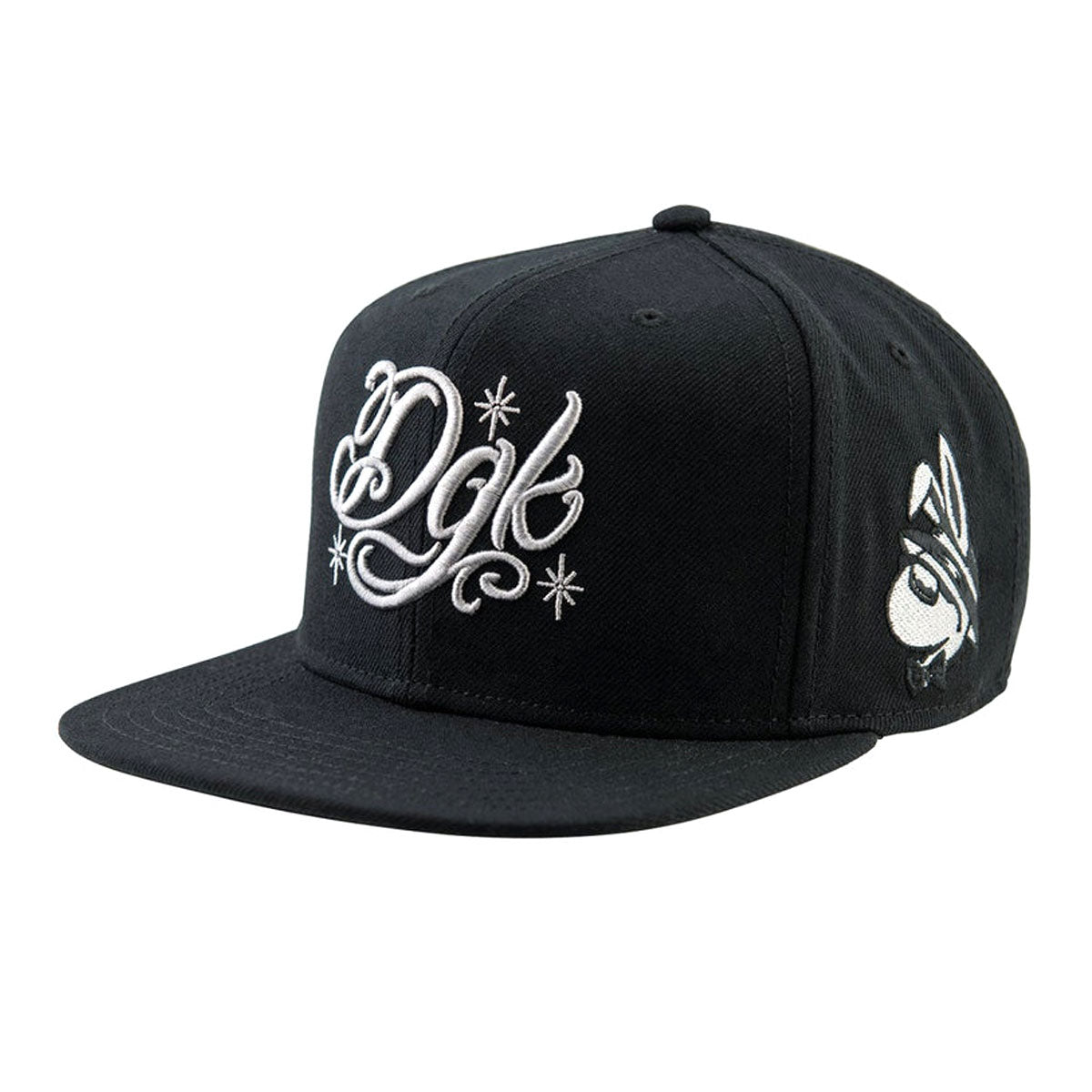 DGK Raise The Low Snapback Hat - Black image 1