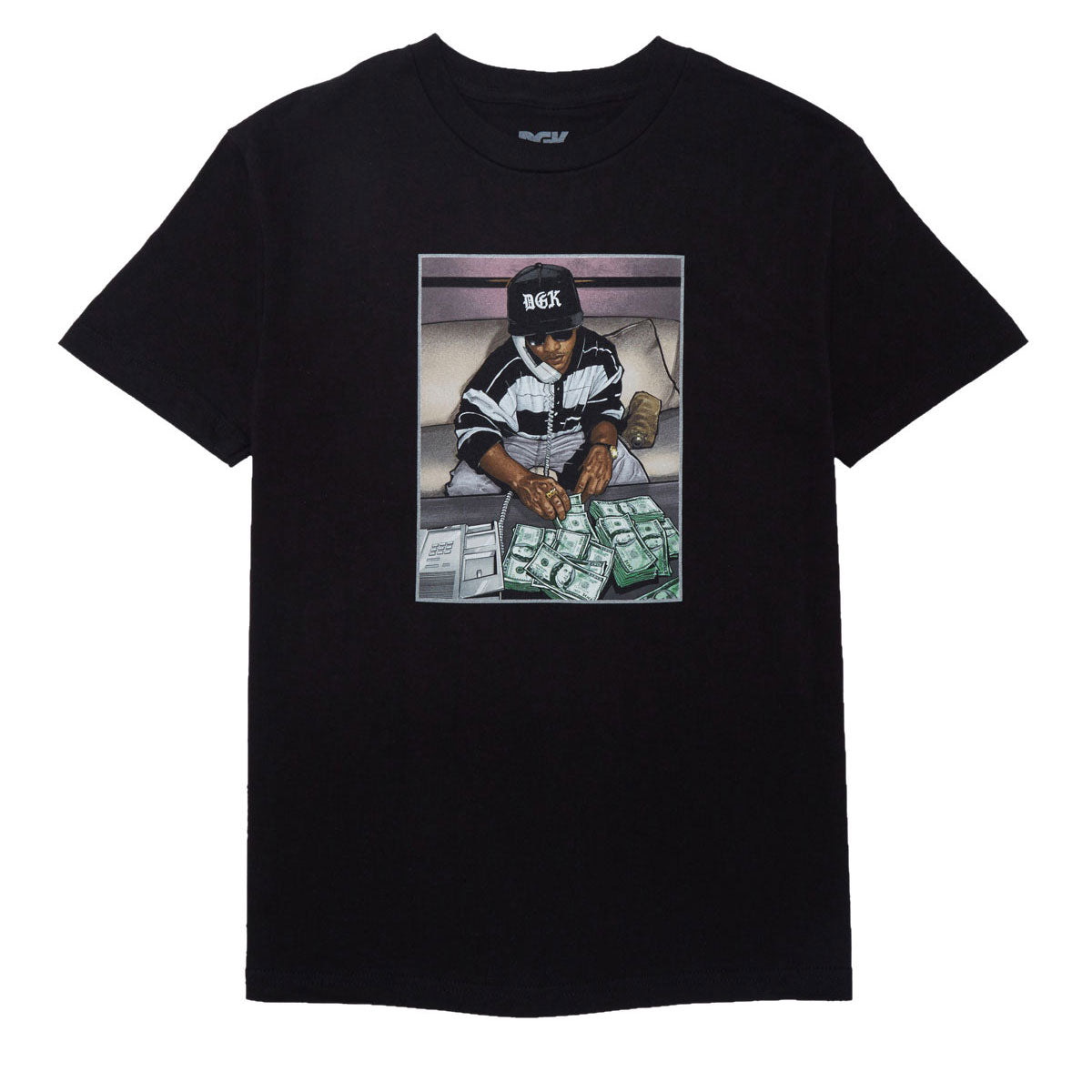 DGK Countdown T-Shirt - Black image 1