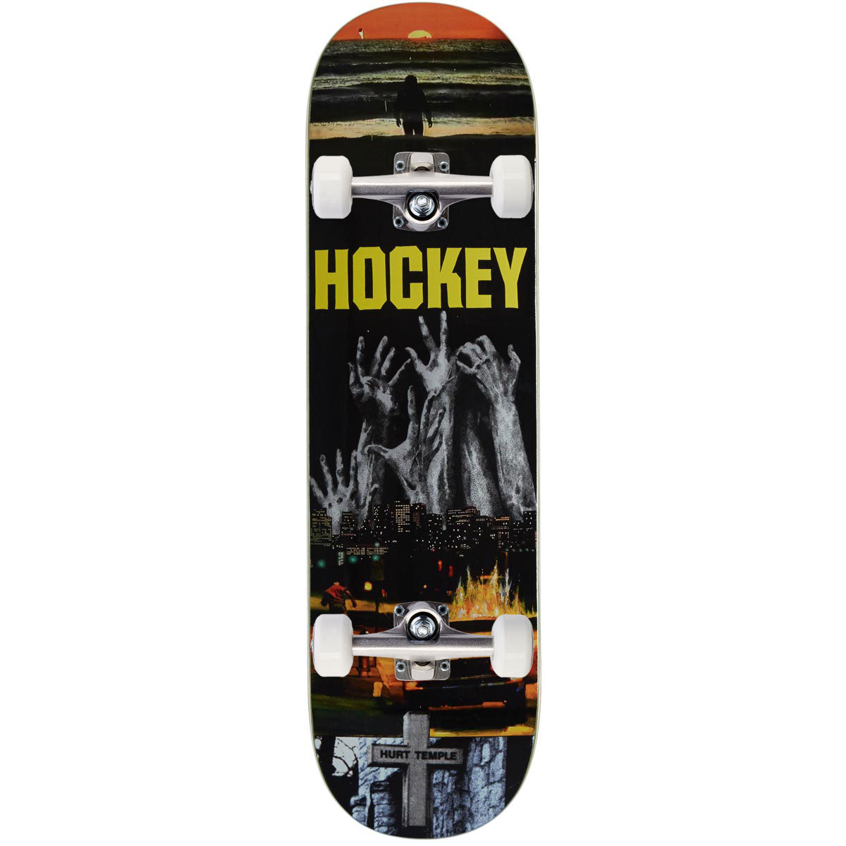 Hockey Hurt Temple Andrew Allen Skateboard Complete - 8.00