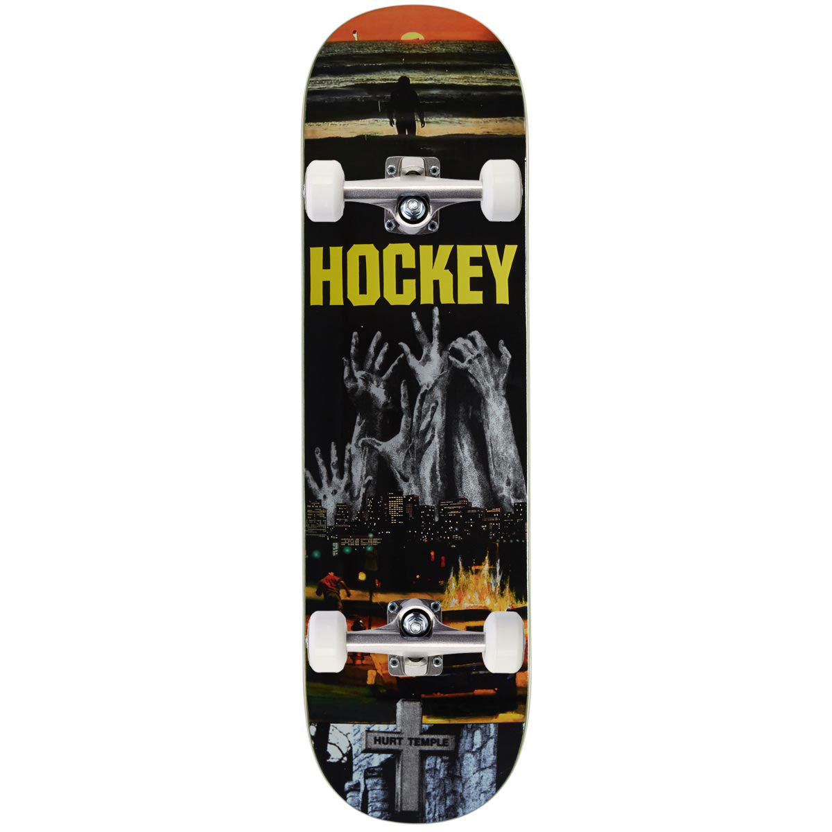 Hockey Hurt Temple Andrew Allen Skateboard Complete - 8.18