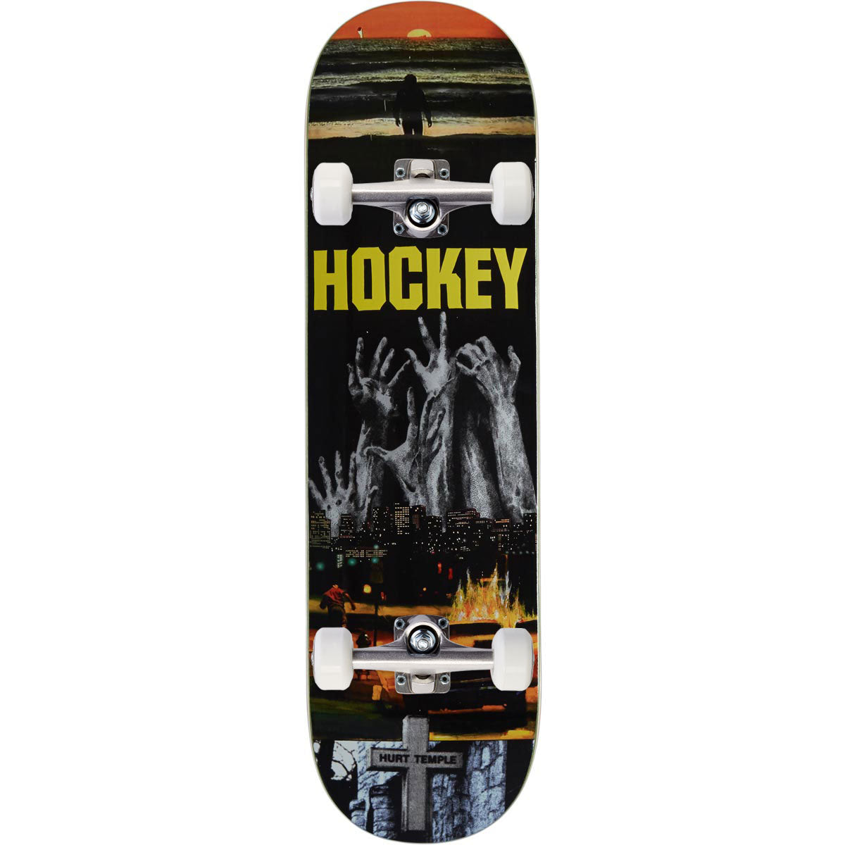 Hockey Hurt Temple Andrew Allen Skateboard Complete - 8.25