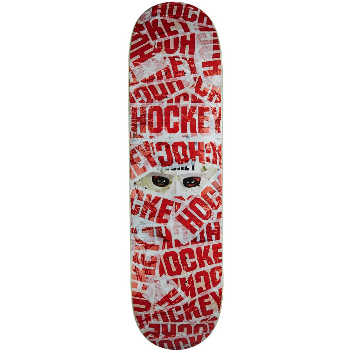 Hockey War All Over Shape 2 Skateboard Deck - 8.25