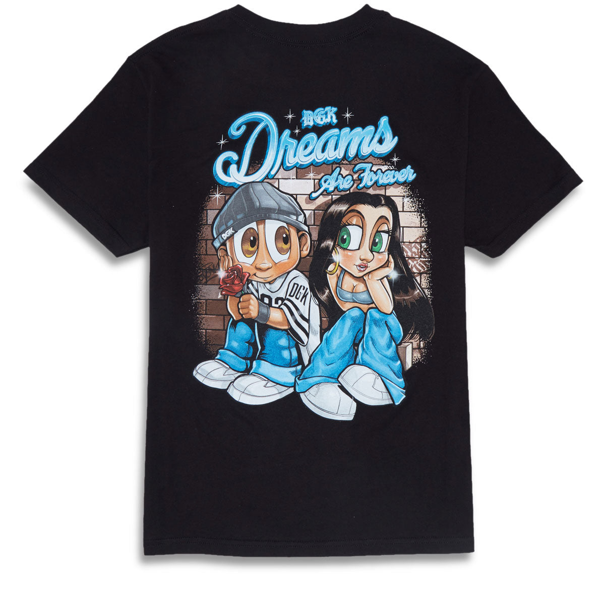 DGK Dreams Are Forever T-Shirt - Black image 1