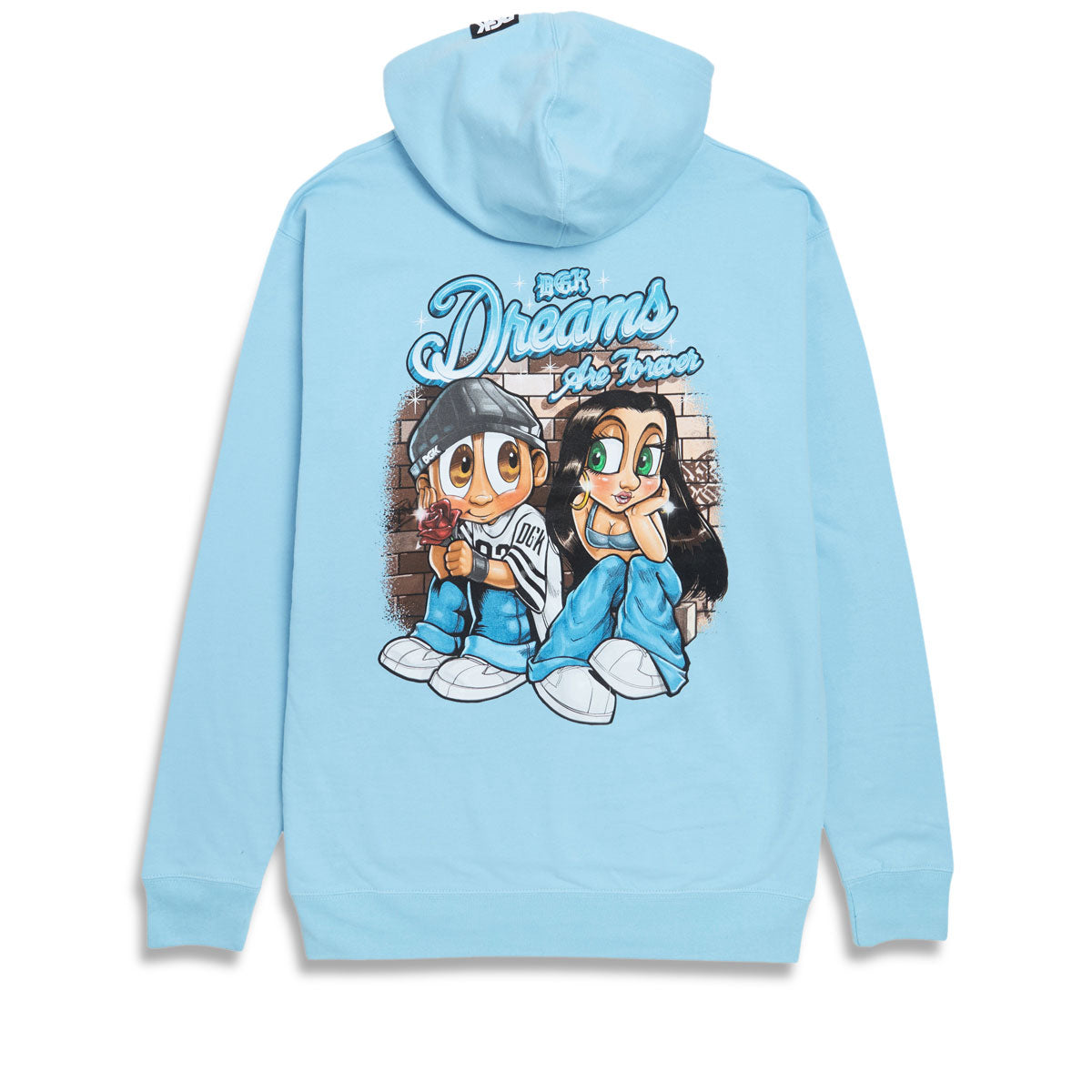 DGK Dreams Are Forever Hoodie - Aqua Blue image 1