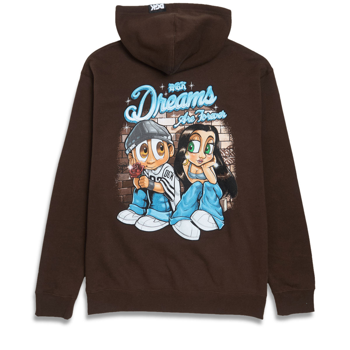 DGK Dreams Are Forever Hoodie - Brown image 1