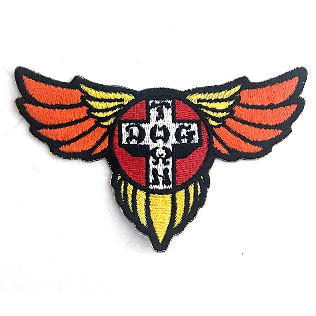 Dogtown Wings Patch - Orange/Yellow image 1