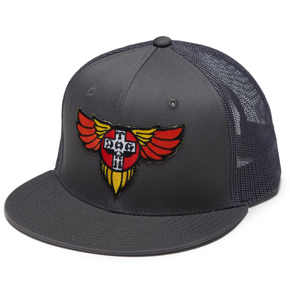 Dogtown Wings Mesh Hat - Charcoal image 1