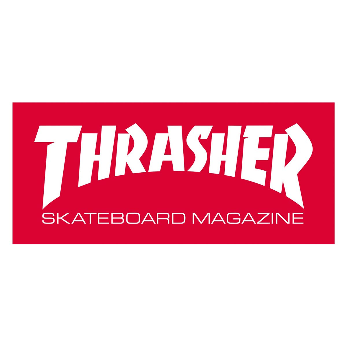 Thrasher Skate Mag Standard Sticker - Red image 1