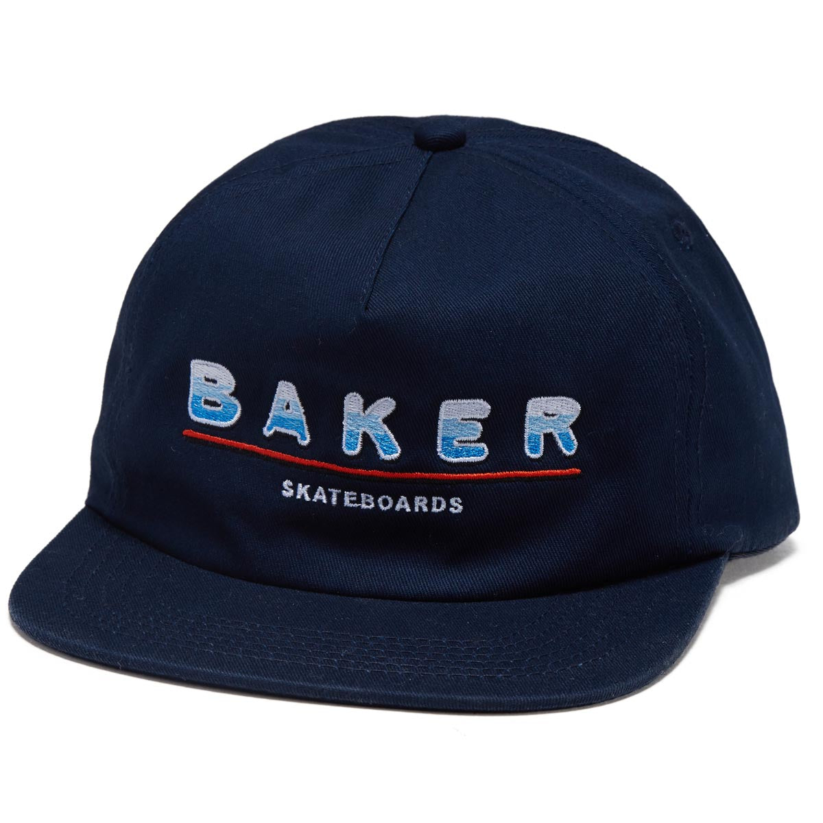 Baker Heat Snapback Hat - Navy image 1