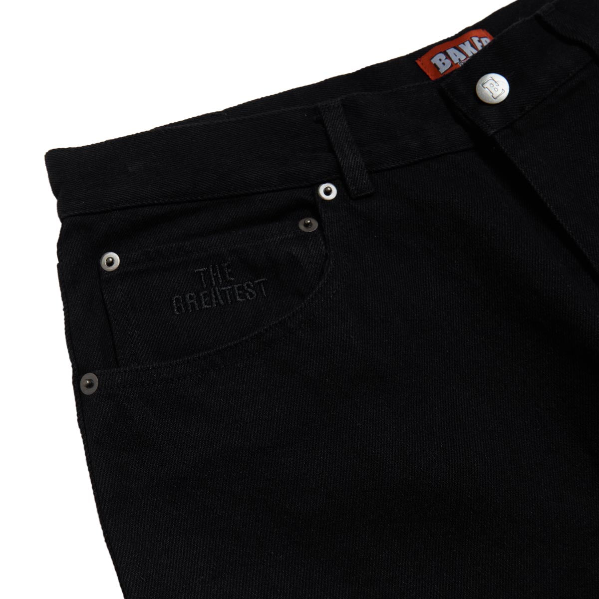 Baker Warner Denim Pants - Black image 2