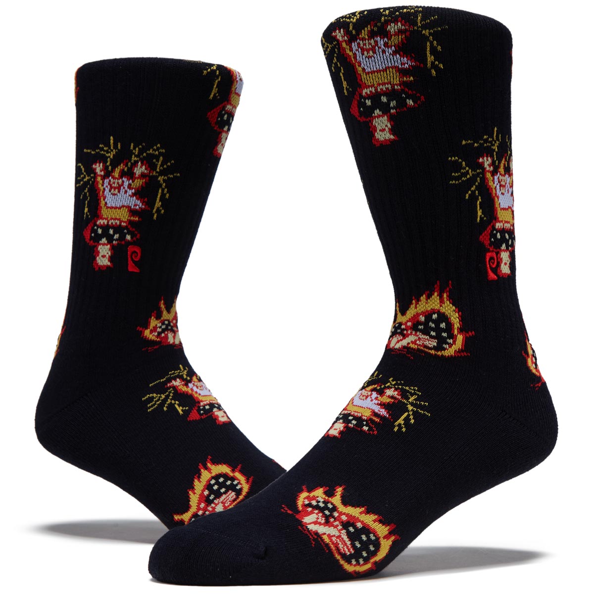 Psockadelic Wizard Shroom Socks - Multi image 2