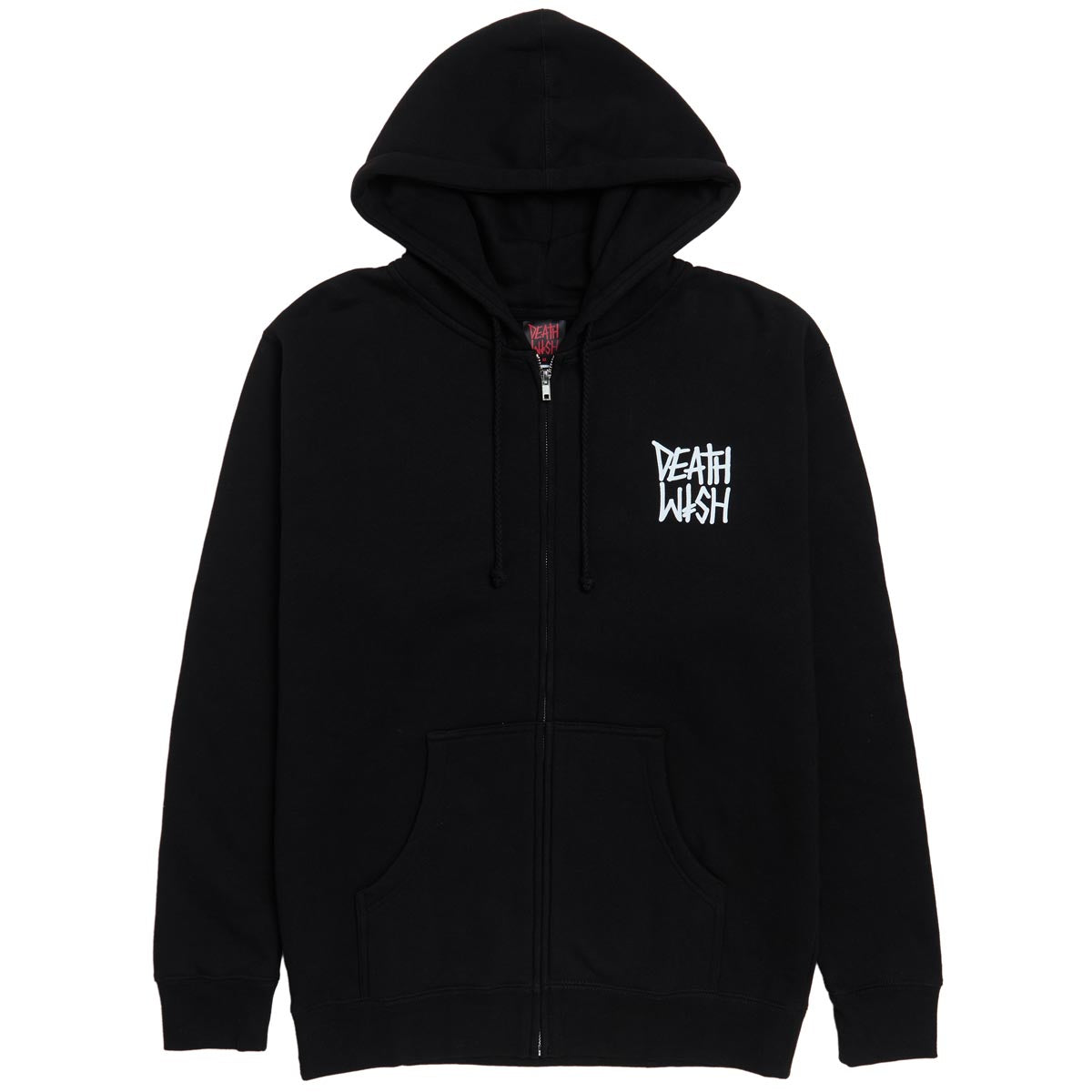 Deathwish The Truth Zip Up Hoodie - Black image 1