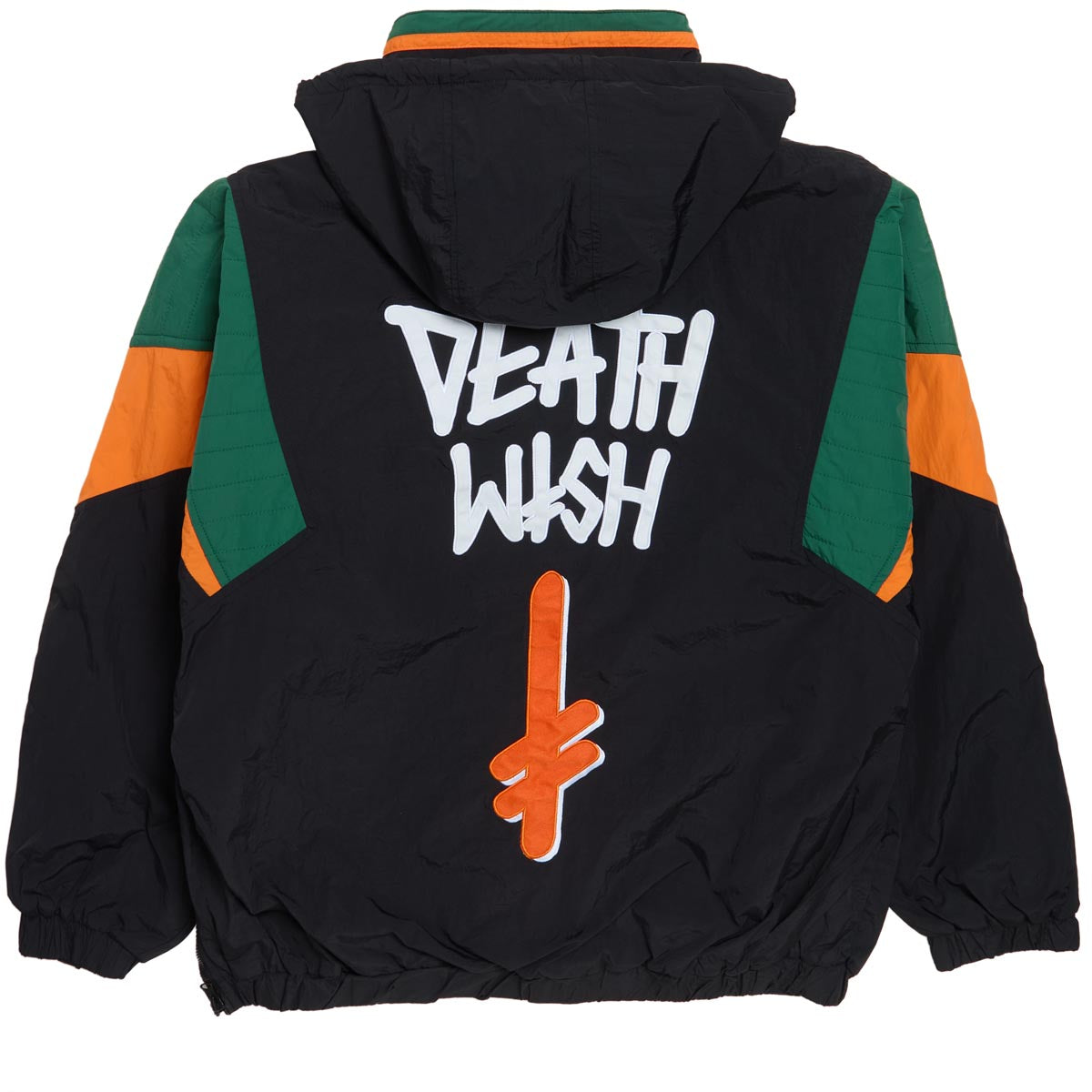 Deathwish Swampy University Pullover Jacket - Black image 2