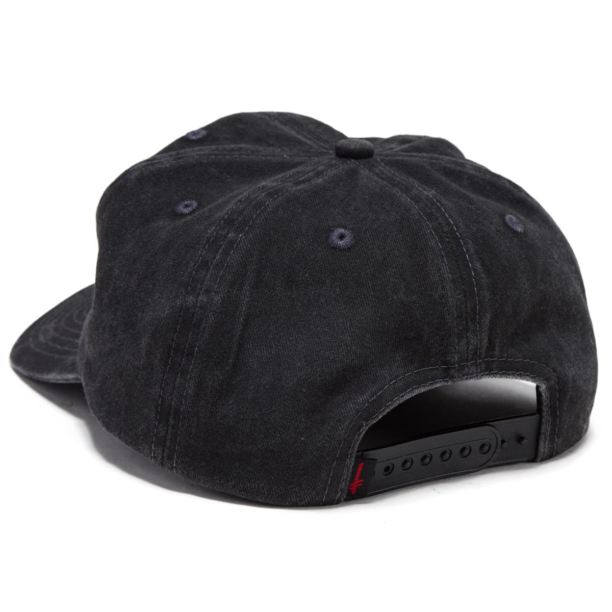 Deathwish Piranha Snapback Hat - Black Wash image 2