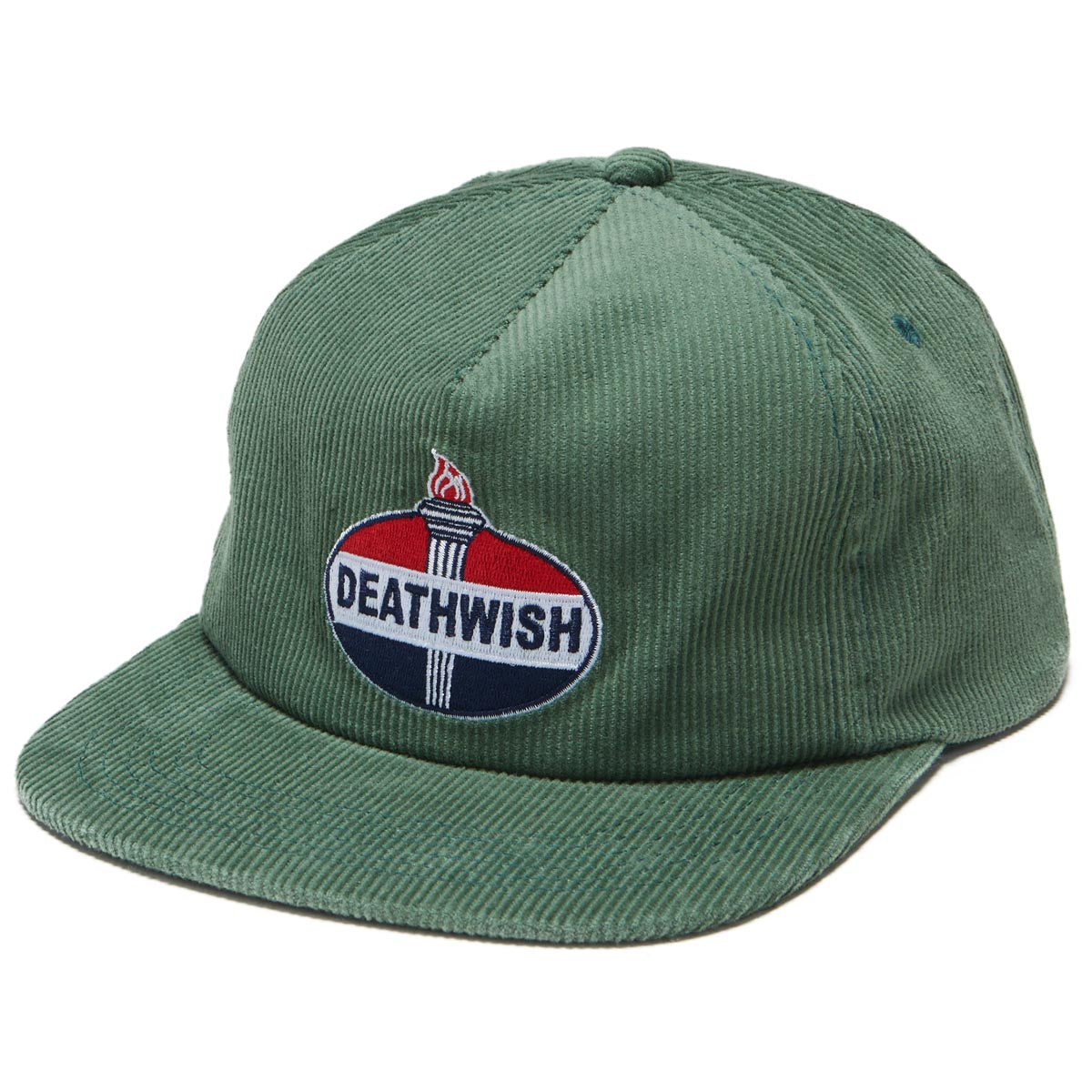 Deathwish Motor Spirits Snapback Hat - Green image 1