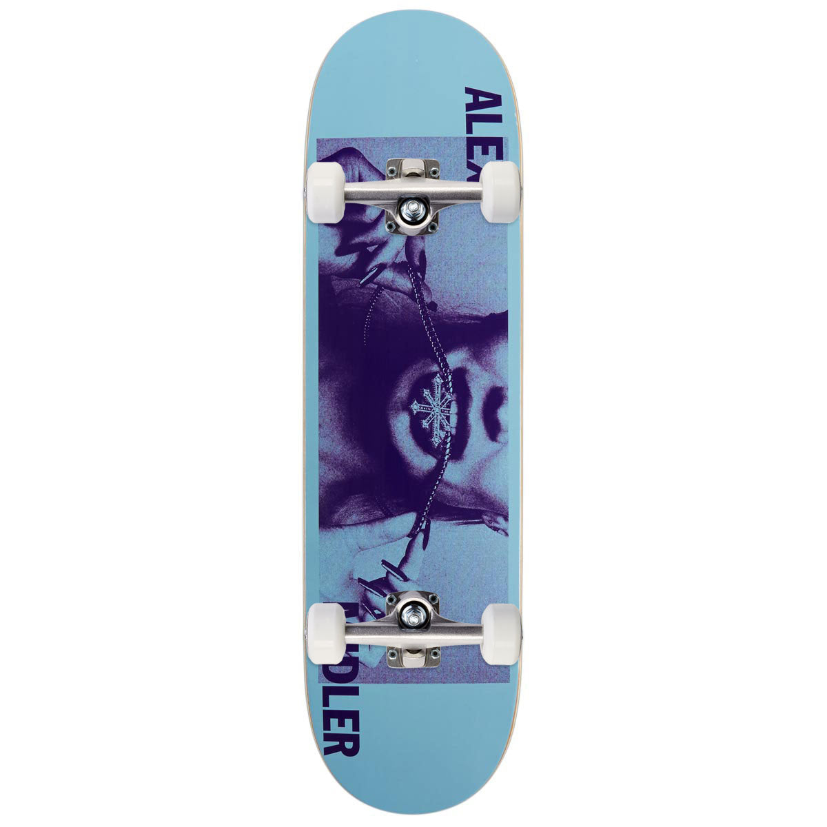 Disorder Girl And Chain Skateboard Complete - Blue - 8.50