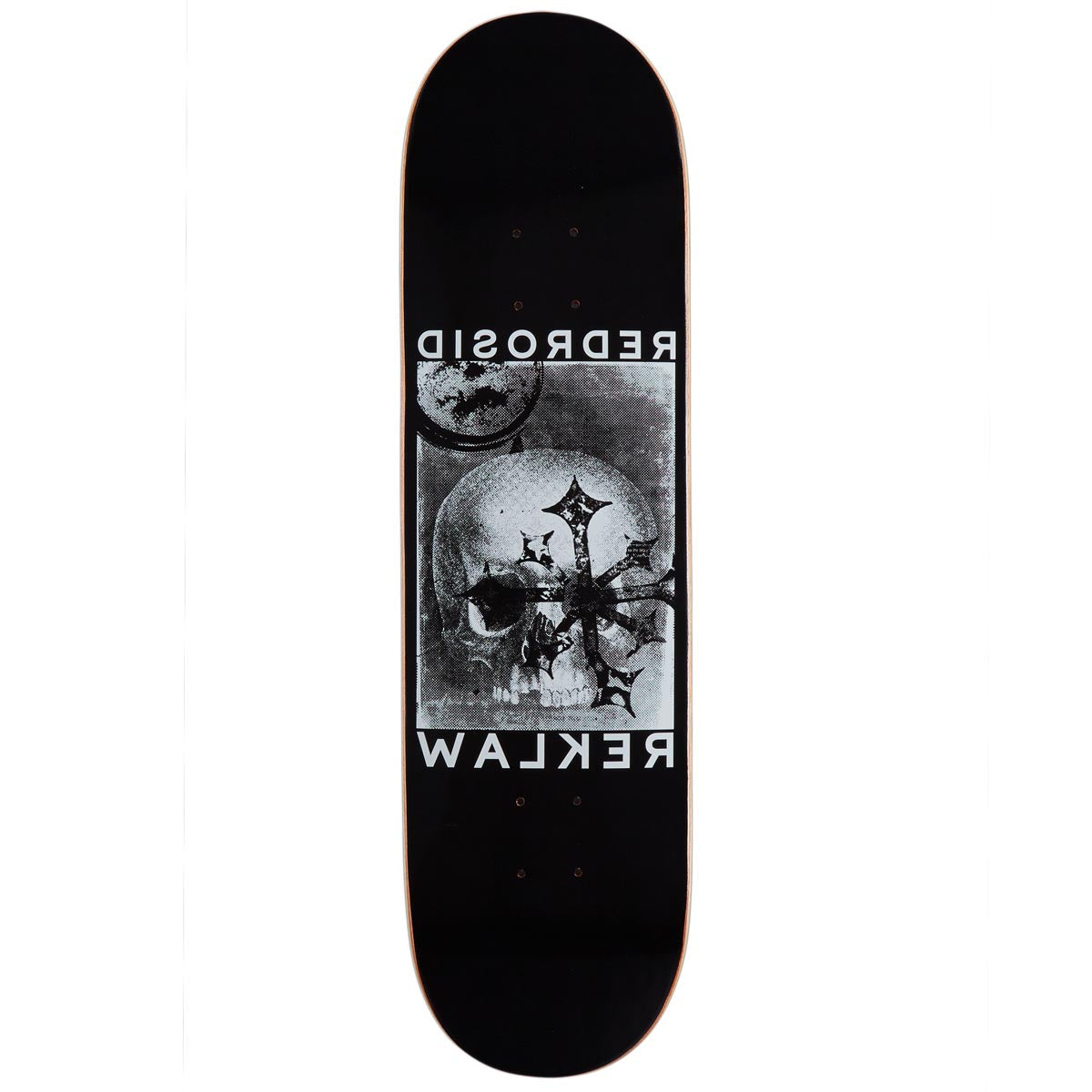 Disorder Meaning Walker Skateboard Deck - Black - 8.38